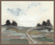 Field - 48" x 72" Painting By Buddy Whitlock - Gray / White