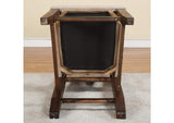 3F4166 Meadow Wicker Dining Chair In Brick Brown