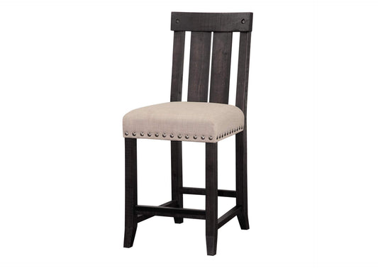 7YC970W Yosemite Solid Wood Kitchen Counter Stool In Cafe