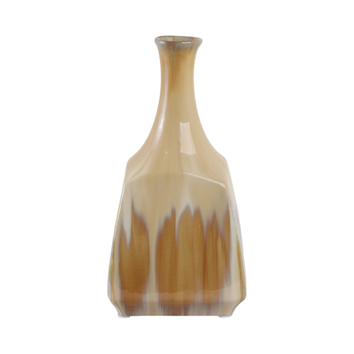 Bellevue Small Ceramic Vase - Tan