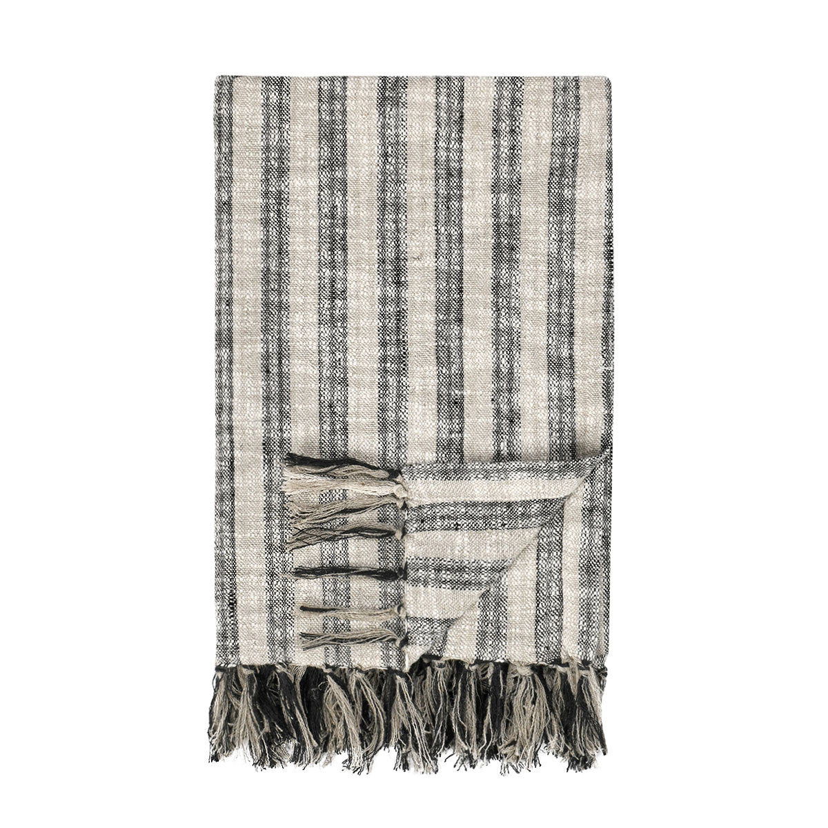Throws - TC Linna Throw - Natural / Black