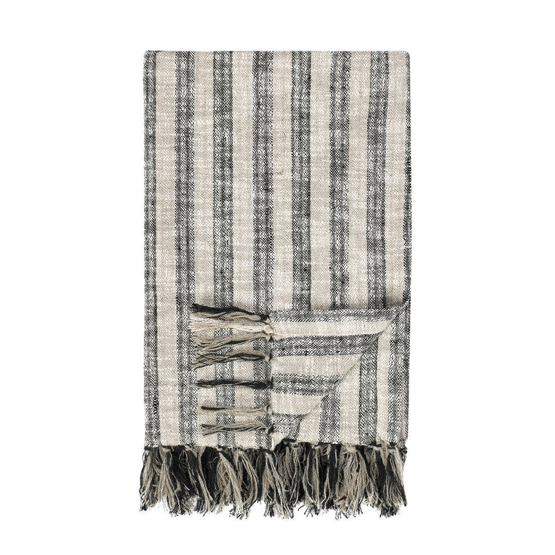 Throws - TC Linna Throw - Natural / Black
