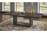 AZU561 Oxford Rectangular Dining Table In Basalt Grey