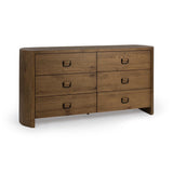 Kyrie - 6 Drawer Dresser - Tawny Brown, view 4