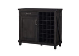 7YC974 Yosemite Solid Wood Wine Bar In Cafe