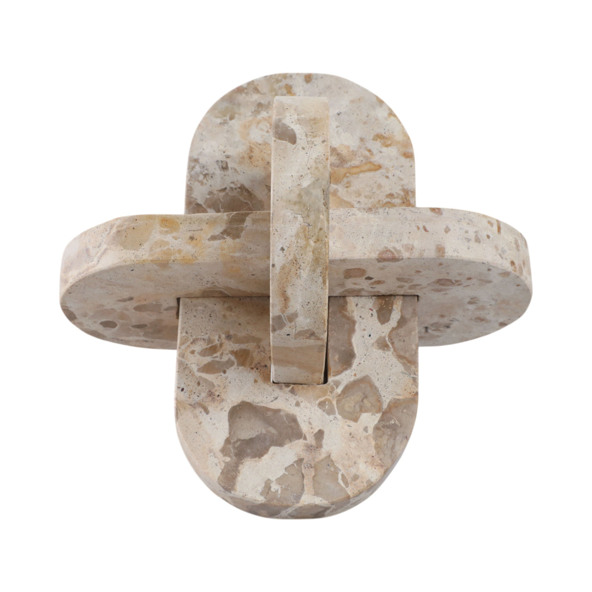 Pompano Large Marble Knot - Beige