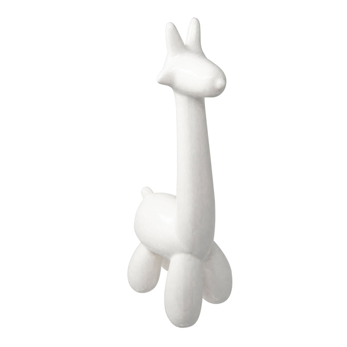 Giraffe Balloon Animal - White