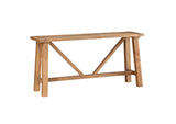 8W6823 Harby Reclaimed Wood Console Table In Rustic Tawny