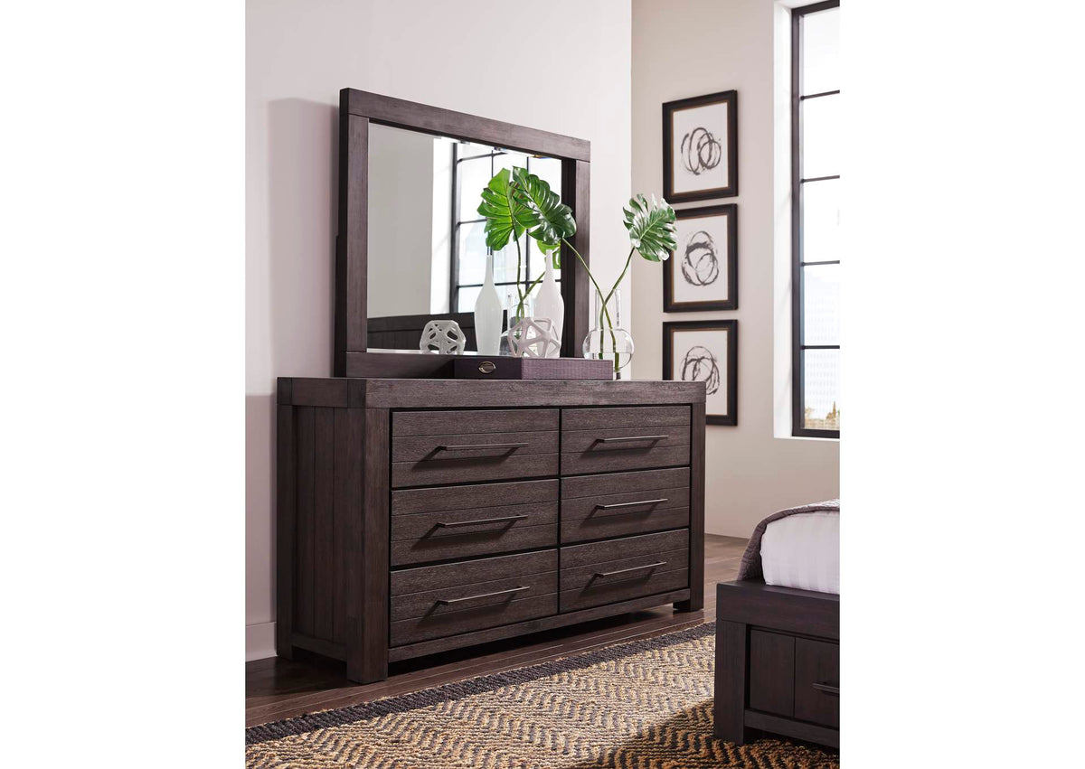 3H5782A Heath Six Drawer Dresser In Basalt Grey (2024)