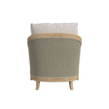 Cambria - Club Chair - Gray / White