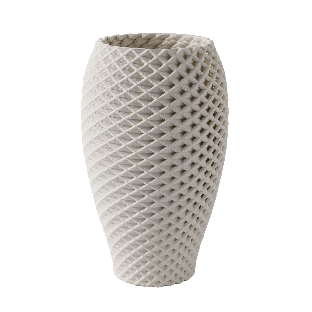 Reverie 3D Printed Vase - Ivory