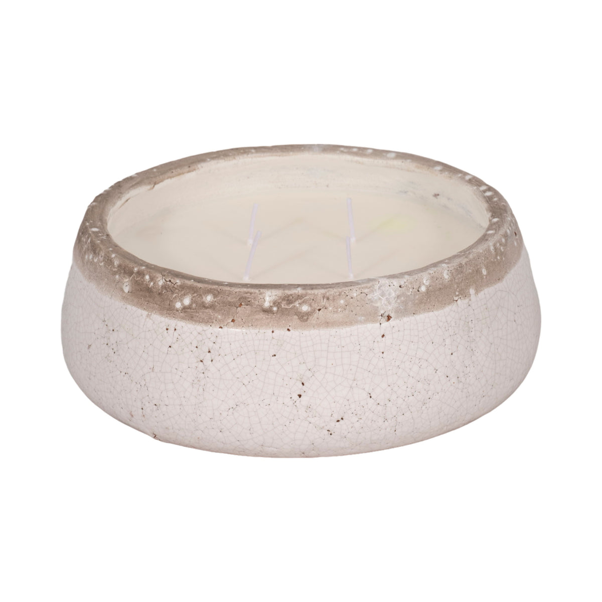 Wood Sage And Sea Salt Bowl Candle - Ivory