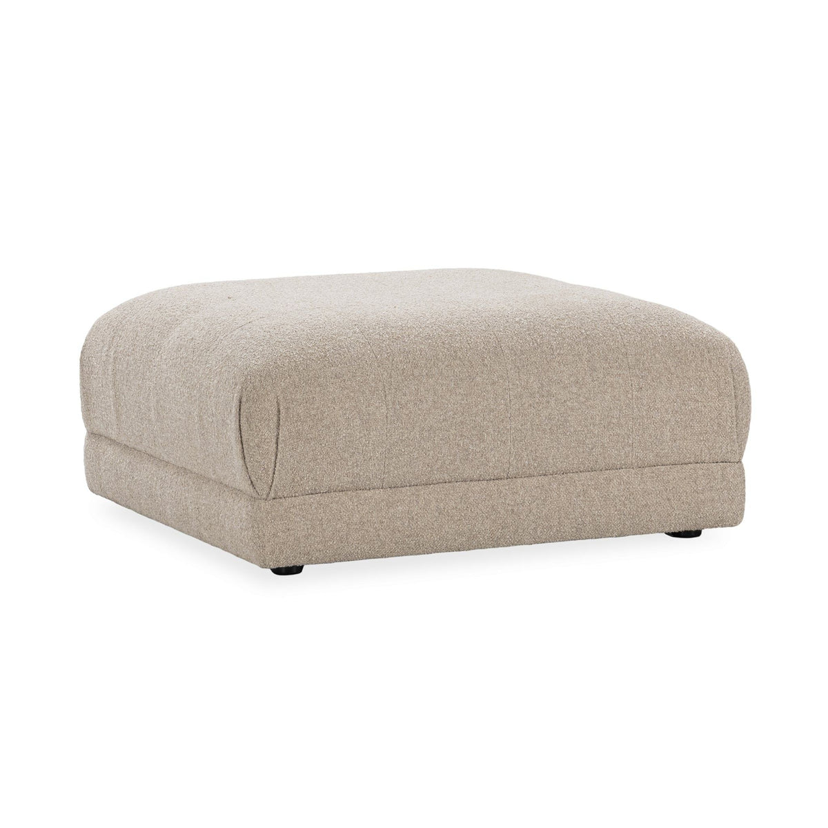 Adalynne - Upholstered Square Ottoman - Buttermilk