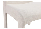 PWNC63C Devon Fully Upholstered Dining Chair In Turtle Dove Linen (Set of 2)