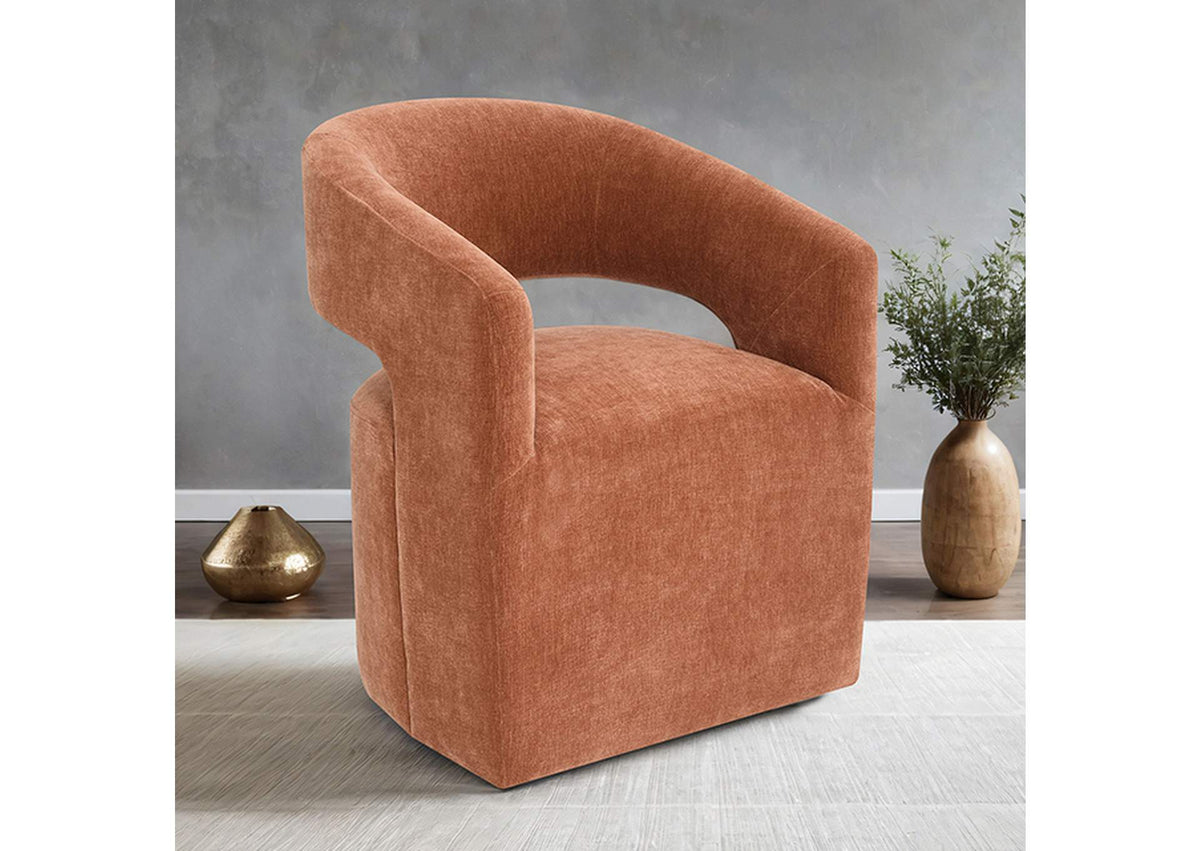 FM-AC3002OR Tresa Arm Chair with Casters