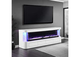 Luken 71" TV Stand w/ Electric Fire Place