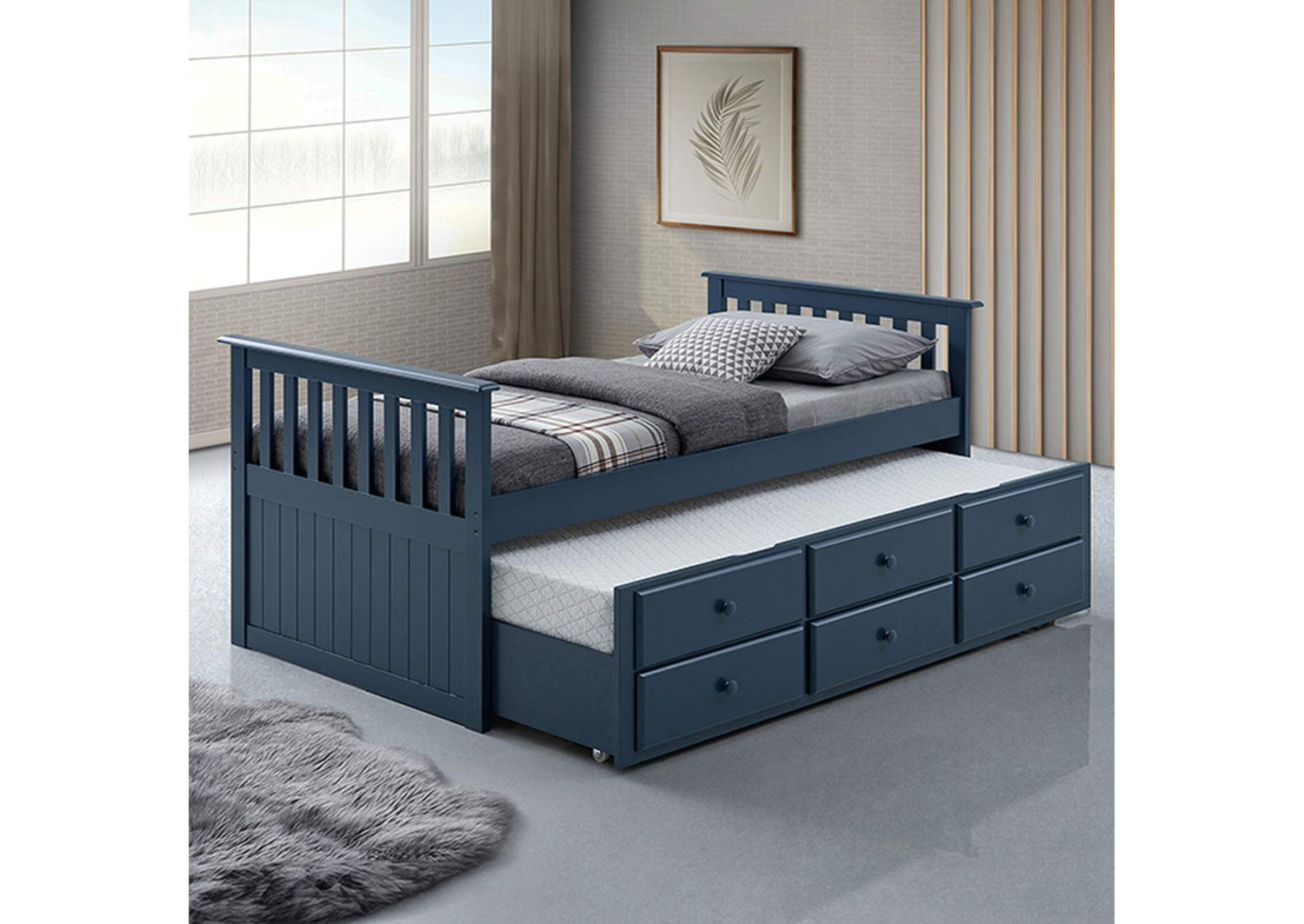 Clemens Captain Bed