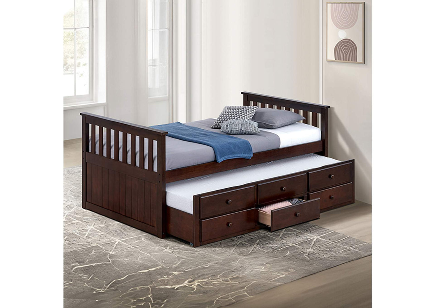 Clemens Captain Bed