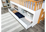 FM-BK104WH-T-BED McPherson Twin Captain Bed