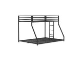 FM-BK1200BK-TF Rothwell Twin/full Metal Bunk Bed