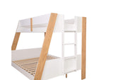 FM-BK202WH-TF-BED Delbin Twin/Full Bunk Bed