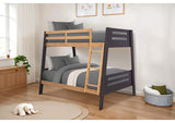 FM-BK206A-TF-BED+M6 Kallen Twin/Full Bunk Bed