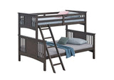 FM-BK602F-GY-BED Spring Creek Twin/Full Bunk Bed