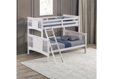 FM-BK602F-WH-BED Spring Creek Twin/Full Bunk Bed