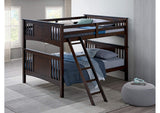 FM-BK602FF-DW-BED Spring Creek Full/Full Bunk Bed
