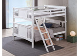 FM-BK602FF-WH-BED Spring Creek Full/Full Bunk Bed