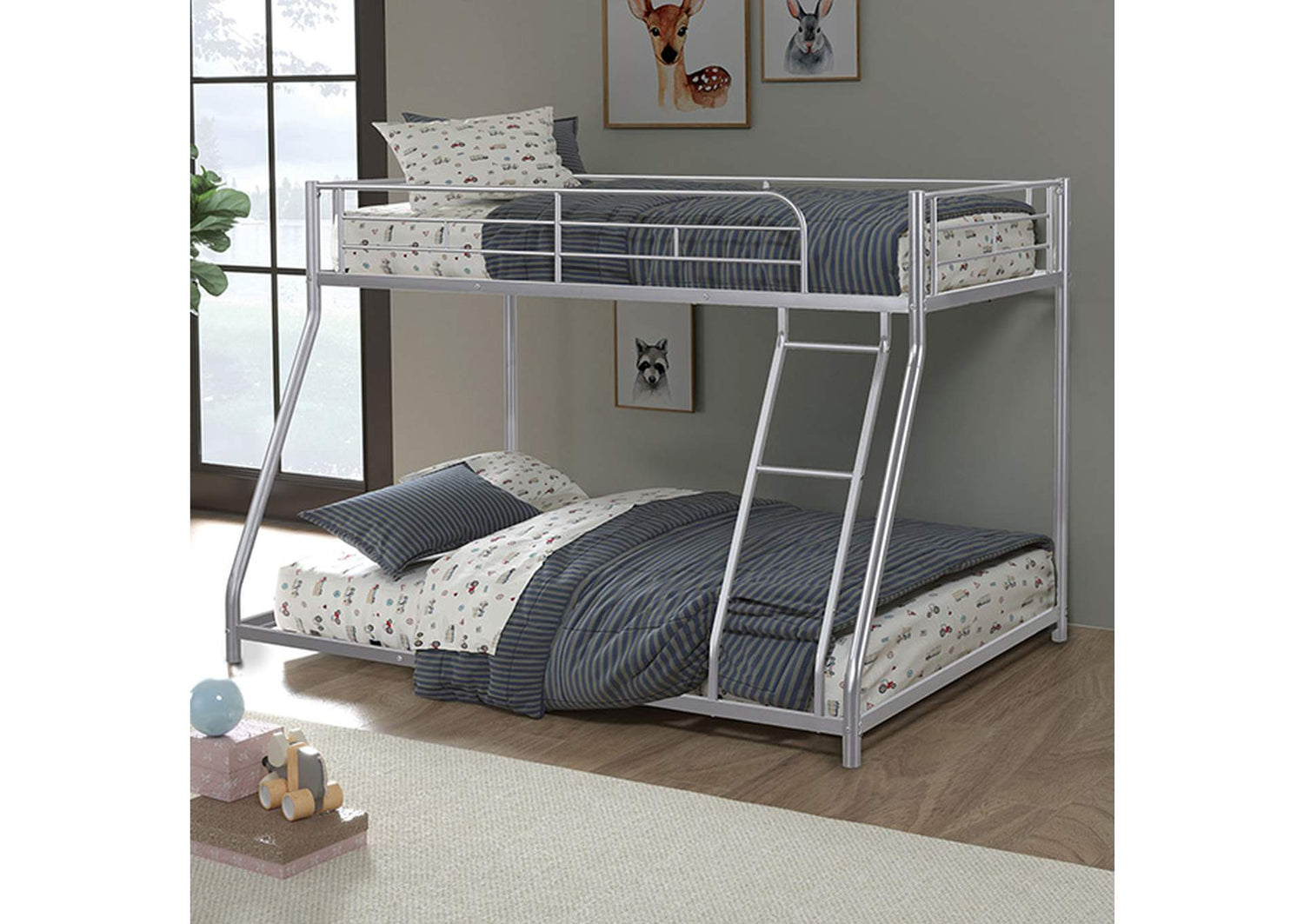 Panos Twin/Full Metal Bunkbed