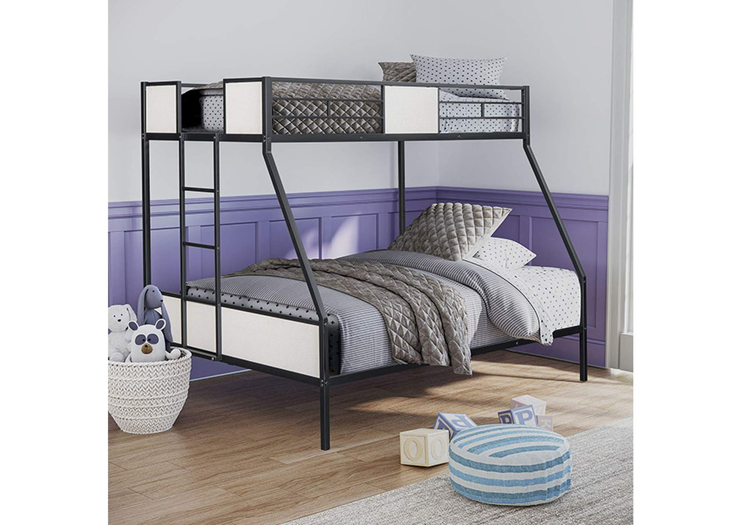 Molton Twin/Full Metal Bunkbed