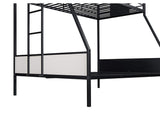 FM-BK904BK-TF Molton Twin/Full Metal Bunkbed