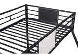 FM-BK904BK-TF Molton Twin/Full Metal Bunkbed