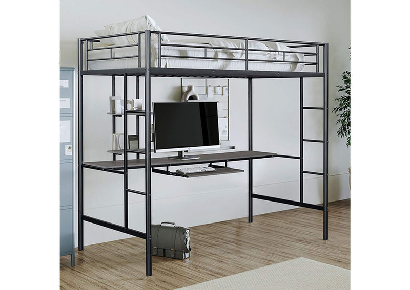 FM-BK907BK-T Tymon Twin Loft Bed