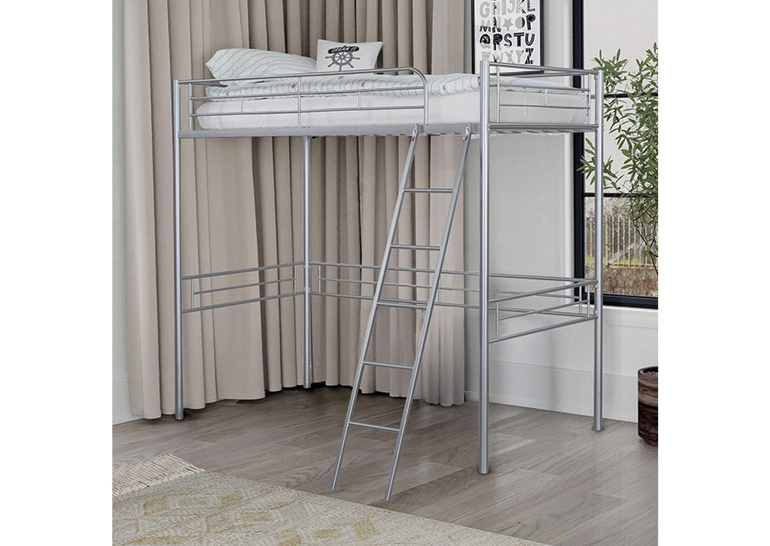 Myles Twin Loft Bed