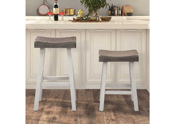 FM-BR3001WH-29-2PK Biasca 29" Stool (2/CTN)