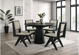 FM3222BK-RT-48-TABLE Tottenham 48" Round Dining Table