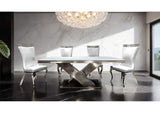 FM33010SV-SC-2PK Palazzo Silver Chair (2/CTN)