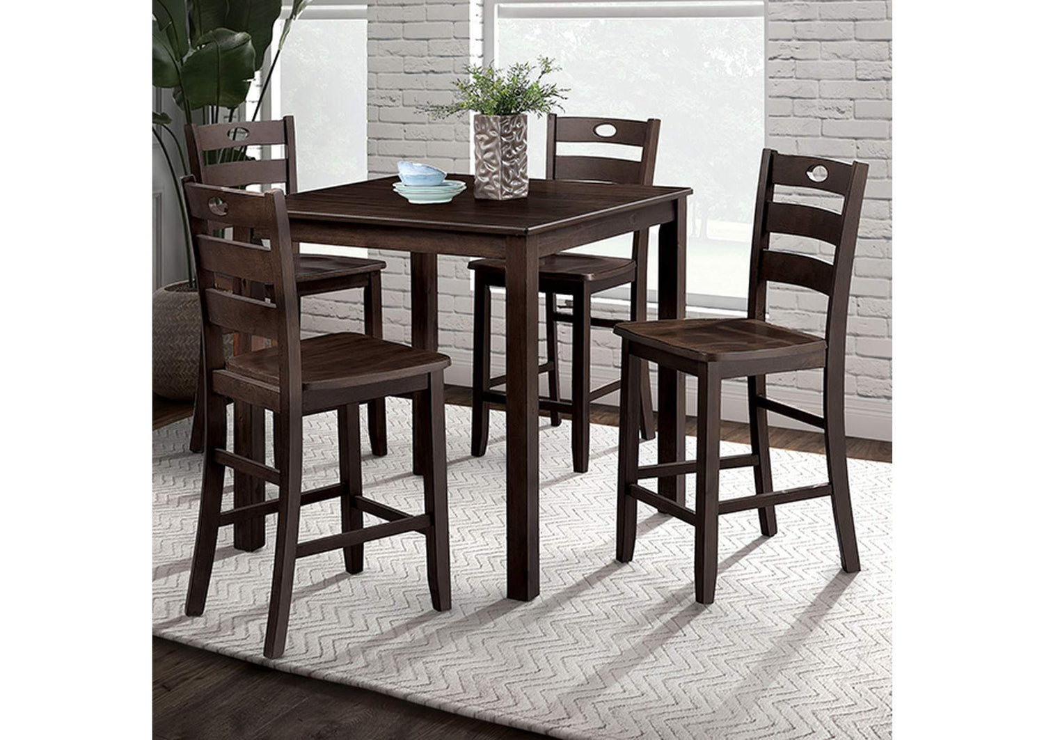 Lubbock 5 Pc. Counter Ht. Table Set