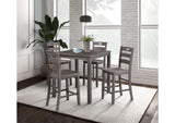 FM3419GY-PT-5PK Lubbock 5 Pc. Counter Ht. Table Set