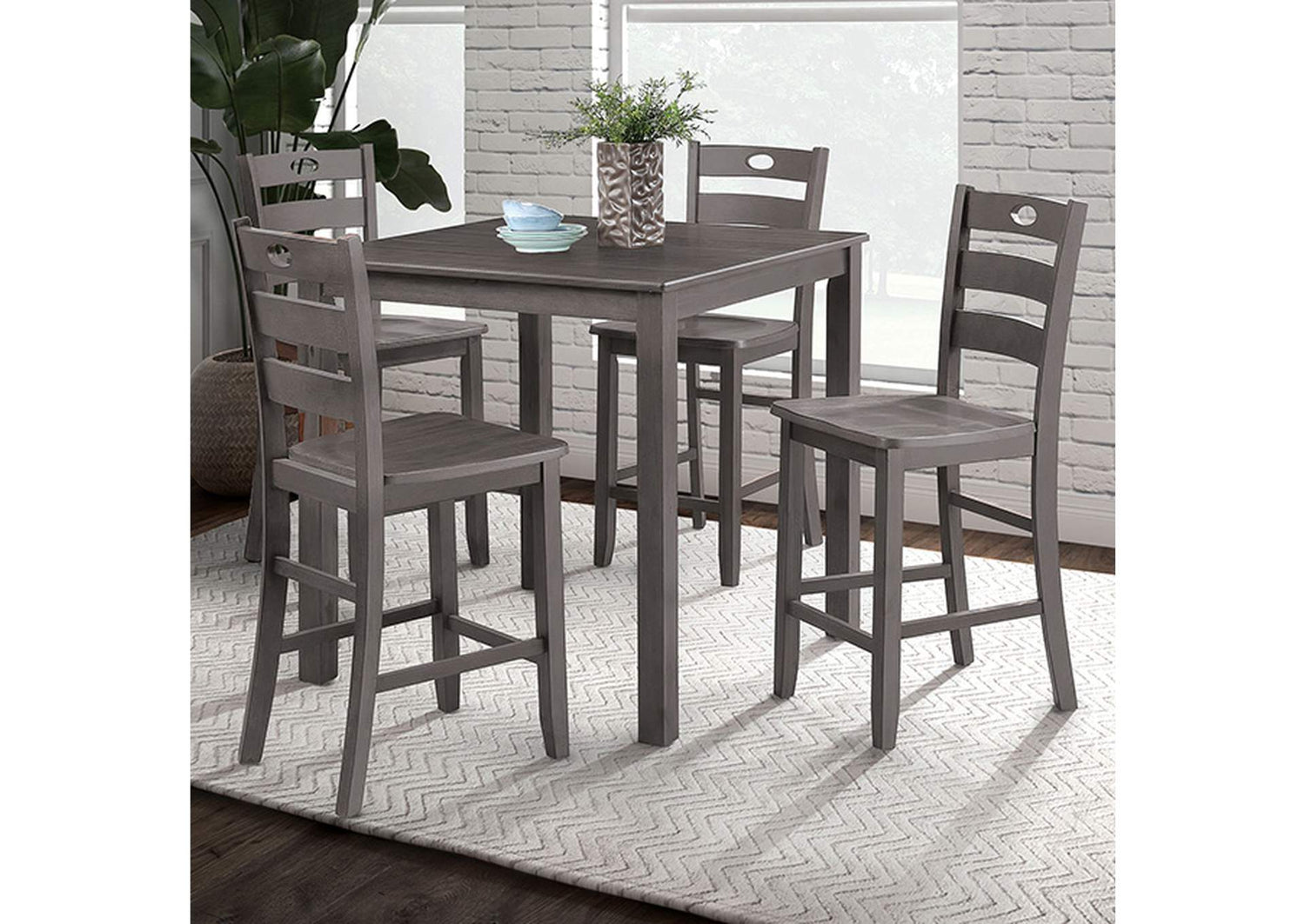 Lubbock 5 Pc. Counter Ht. Table Set