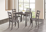 FM3419GY-T-5PK Lubbock 5 Pc. Dining Table Set