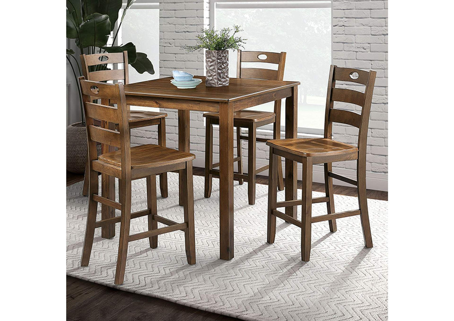 Lubbock 5 Pc. Counter Ht. Table Set