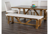 FM3422WH-BN Losone Bench w/ Cushion