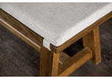 FM3422WH-BN Losone Bench w/ Cushion