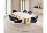 FM37004WH-T-TABLE Northall Dining Table