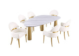 FM37005WH-T-TABLE Northam Dining Table