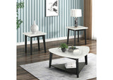 FM44002WH-CT Thisted Triangle Marble Coffee Table