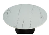 FM44004BK-CR-TABLE Sindal Round Cocktail Table